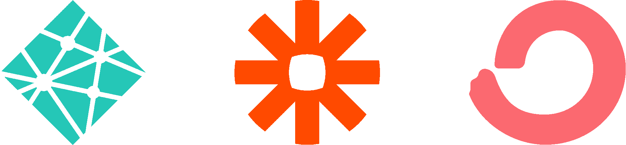 netlify, zapier and convertkit logo